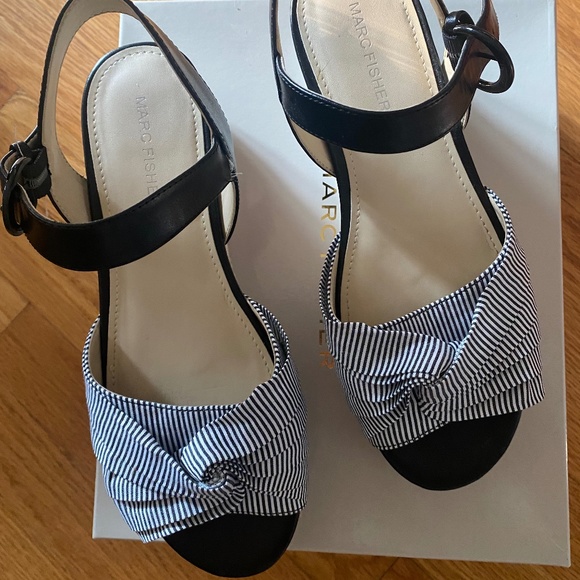 Marc Fisher Shoes - Marc Fisher Striped Espadrilles